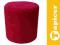 Pufa okrągła walec producent KOLOR BORDOWY