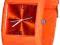 HIT - Zegarek Jelly Watch - WIDE BAND - POMARAŃCZ