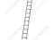 Krause Drabina dachowa alu.-drewniana 18 szczebli