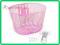 KOSZ ROWEROWY DZIECIĘCY koszyk rowerka różowy W-wa