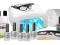 ZESTAW DO MANICURE HYBRYDOWY LAMPA UV ALESSANDRO
