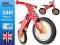 Red Dotty  Kropeczki Rowerek Biegowy Kiddimoto