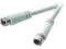 Kabel antenowy SpeaKa wtykF/wtykF 75Ohm biały 1,5m
