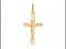 ZŁOTY 585 KRZYŻ * CROSS * KRZYŻYK 1,2cm x 2,2cm