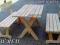 Meble ogrodowe 2 ławki + stół 160 PRODUCENT