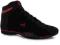 Buty męskie black/red LONSDALE Camden Mid Mens Tra