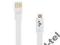 EXC UNIW.KABEL MICRO USB  FLAT 1.2M BIAŁY
