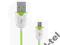 KABEL USB &amp; MICRO IDEALNY DO SAMOCHODU ZIELONY