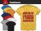 50szt KOSZULKA KOSZULKI REKLAMOWE Z NADRUKIEM
