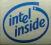 Oryginalna Naklejka Intel Inside 78x70mm (65)