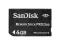 SanDisk karta pamięci Memory Stick PRO DUO 4GB Wwa