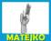 MATEJKO- DŁOŃ DREWNIANA 25CM PRAWA/ MANEKIN -
