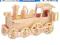 PUZZLE DREWNIANE 3D PRZESTRZENNE LOKOMOTYWA