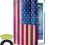 PURO Zeta Slim Flag USA Etui iPad Air + tapeta QR