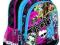 PLECAK SZKOLNY MONSTER HIGH DUŻY DWUKOMOROWY