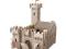 PUZZLE DREWNIANE 3D PRZESTRZENNE ZAMEK RYCERZA
