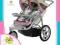 Wózek INSTEP Safari Double Jogger Duo MP3 wejscie