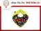 LA MILLOU apaszka hustka RAINBOW APPLES | APPLE GR