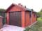 GARAŻ DREWNIANY,WIATY DREWNIANE,DOMY Z DREWNA.