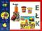 PLAY-DOH CIASTOLINA BUDOWA ŻWIROWNIA CHUCK 2 TUBY