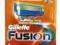 GILLETTE FUSION wkłady 4 szt.