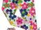 ŚLICZNE LEGINSY W KOLOROWE KWIATY 3-4 LAT