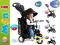 SMART TRIKE Rowerek 4w1 CHIC Czar-Biały WIELOETAP