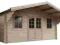 Solidny drewniany Domek Sokół 20m2 z bala 45 mm