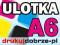 ULOTKA A6 10000szt.ULOTKI DWUSTRONNE.KURIER FREE!!