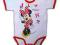 Body niemowlęce krótki rękaw Minnie 6 m-cy 68 cm