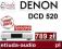 ODTWARZACZ CD DENON DCD-520AE + GRATIS !