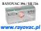 Bateria srebrowa Rayovac 396 - 397 / SR726 / G2 x1