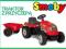 Smoby Traktor Gm Bull Czerwony 33045 duży