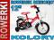 Rowerek SIMPLEBIKE 12'' KOLORY KIJ + MODEL 2014 PL