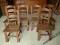 MASYWNE KRZESŁA DĘBOWE 6 SZT.-  mebelek2009