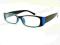 OKULARY ZERÓWKI NERDY WAYFARER KOLORY ETUI GRATIS