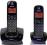 Telefon bezprzewodowy  2 słuchawki - INTERCOM