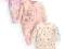 NEXT 3pack cudne pajacyki dziewczynka 3-6m, 68 8kg