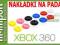 Gumki Antypoślizgowe do pada nakładki do  XBOX360