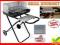 NOWY GRILL OGRODOWY SKŁADANY PÓŁKA RUCHOMY SOLIDNY