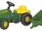 Traktor z przyczepą na pedały JOHN DEERE mega