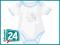 BODY krótki rękaw - Charmmy Kitty - 23m - 86
