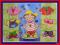 UKŁADANKA DREWNIANA Z PINEZKAMI PUZZLE UBIERANKA