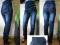 SUPER JEANSY CIĄŻOWE Z PANELEM !!!  L /104cm