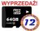 Class 10 NAJSZYBSZA Karta Micro SD 64GB +Gwarancja