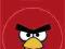 Angry Birds / Wściekłe ptaki Red Bird - naklejka