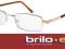 BRILO męskie okulary ĆWIARTKI do czytania ATEST!