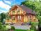 Domek drewniany letniskowy Domek z drewna 65m2