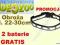 Obroża świecąca migająca LED smycz 22-30cm +GRATIS