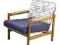 FOTEL KLUBOWY VINTAGE ART DECO PRL NOWY DESIGN